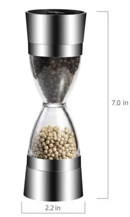 Salero/pimentero 2 en 1