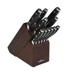 Juego de cuchillos 12 piezas acero inoxidable