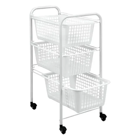 Carro rodante con 3 cestas removibles