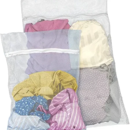 Set 2 bolsas para lavar con cierre L y XL