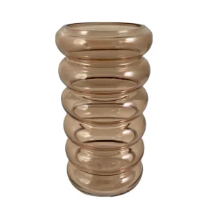 Florero rosado 10 x 10 x 20cm