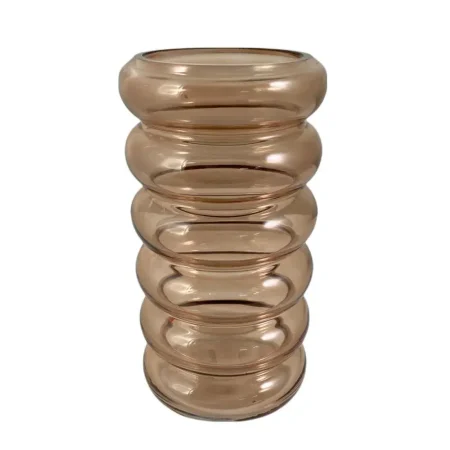 Florero rosado 10 x 10 x 20cm