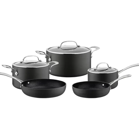 Juego de ollas 8 piezas anodizado línea Gourmet