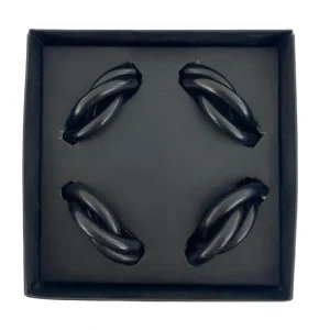 Set de 4 anillos para servilleta 2.5x7x7cm