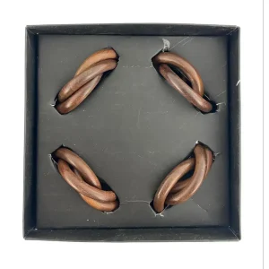 Set de 4 anillos para servilleta 2.5x7x7cm