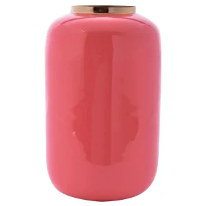 Florero fucsia 11,5 x 11,5 x 18,5cm