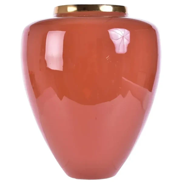 Florero vinotinto 15,5 x 15,5 x 21,5cm