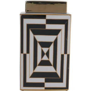 Florero decorativo 19 x 10 x 33 cm