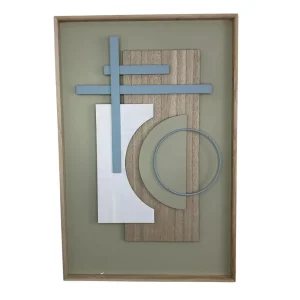 Figura decorativa 39,5 x 2 x 59,5 cm