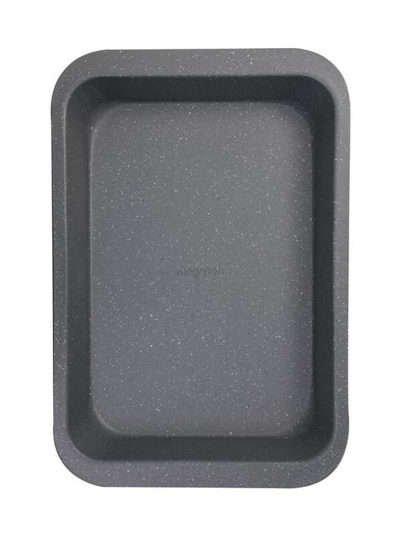 Molde rectangular de acero al carbono  (pyrex) 36,5 cm