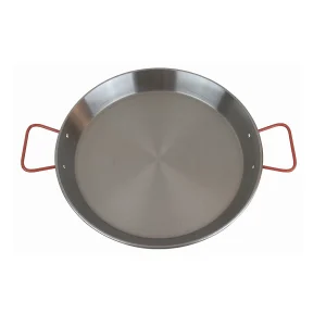 Paellera de acero 38 cm