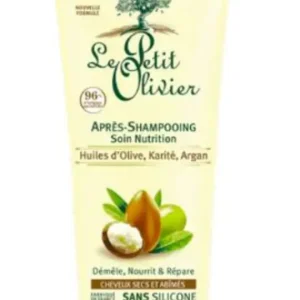 Acondicionador nutritivo con aceite de oliva, argan y karite para cabello seco 200 ml