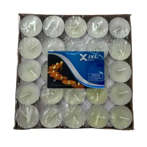 Juego de 50 velas 18 x 18 x 5 cm