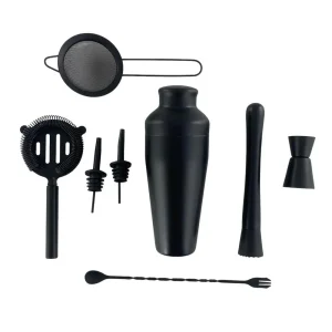 Juego de coctelera 8 piezas 11,5 x 9,5 x 27 cm