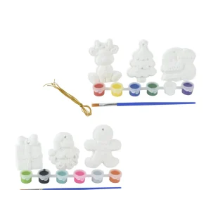 Adorno colgante para pintar 3x24x29 cm