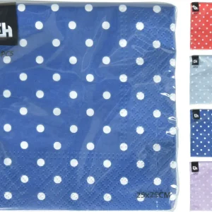 Servilleta de papel 2,4x12,5x12,5 cm