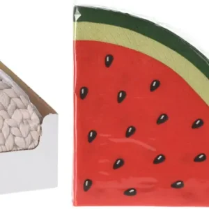 Servilleta de papel 1x16,5x16,5 cm