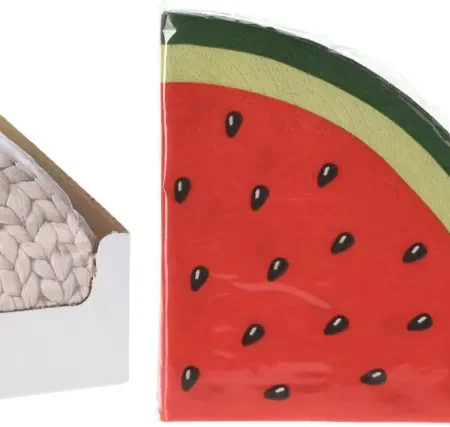 Servilleta de papel 1x16,5x16,5 cm