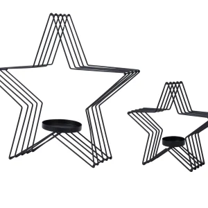 Candelabro diseño estrella 9,9 x 34 x 36,1 cm