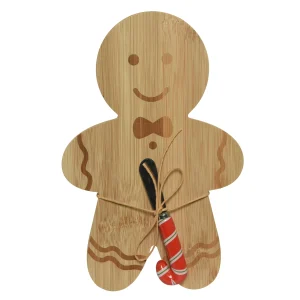 Bandeja para servir en forma de galleta de jengibre  18,5 x 19,7 x 3,2  cm