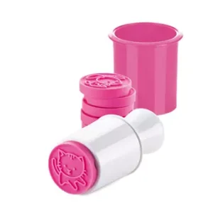 Cortador de galletas "animalitos" 8 piezas 12,5 x 5,5 cm de silicón/plástico