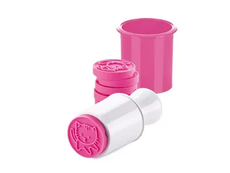 Cortador de galletas "animalitos" 8 piezas 12,5 x 5,5 cm de silicón/plástico