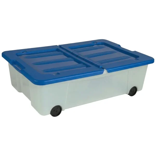 Caja organizadora con ruedas 25 lts