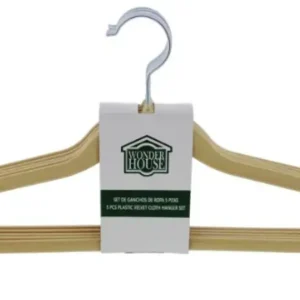 Set 5 ganchos de gamuza