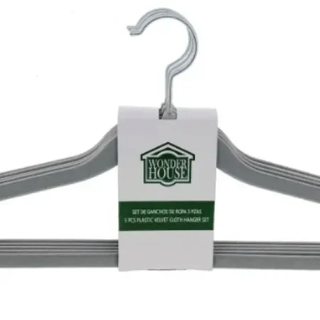 Set 5 ganchos de gamuza