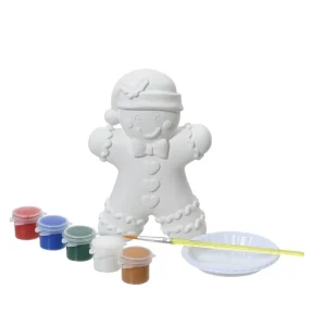 Figura para pintar hombre de gengibre 8,20x19x19,50 cm