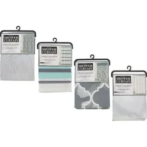 Cortina para ba?o 177,8 x 182,88 cm