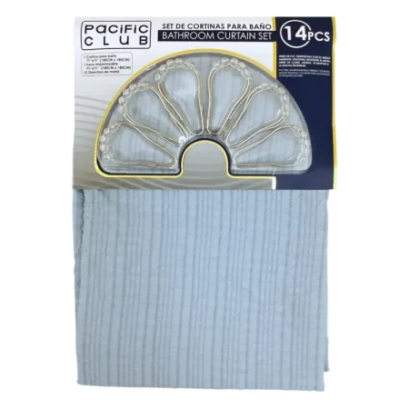 Cortina para ducha 14 piezas 180x18