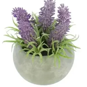 Planta artificial 13,97 x 13,97 x 12,7 cm