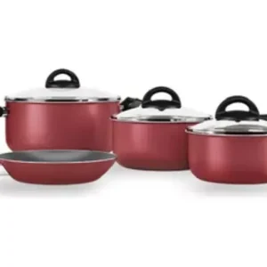 Juego de ollas 5 piezas aluminio