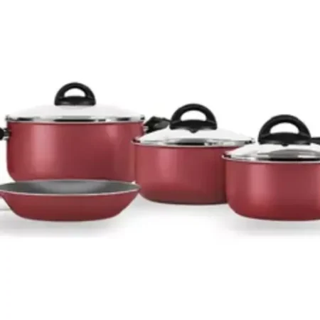 Juego de ollas 5 piezas aluminio