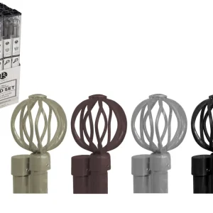 Riel para cortina 2pzas 28"/48"