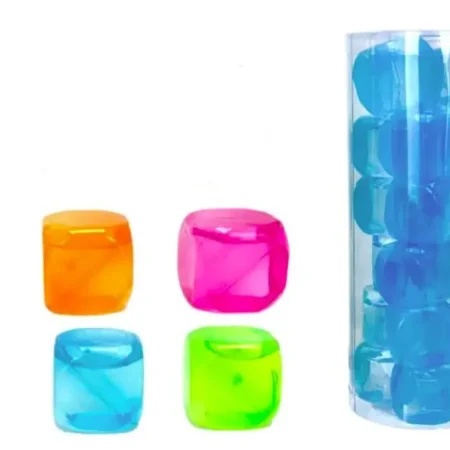 Cubos de hielo reutilizables 18 piezas 6,3 x 14,5 cm