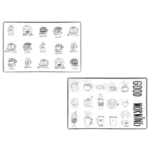 Mantel rectangular reversible 43 x 28 cm