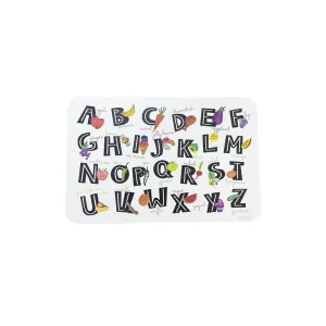 Individual 44 x 28,58 cm dise?o alfabeto