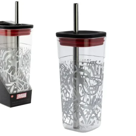 Vaso con pitillo 540 ml