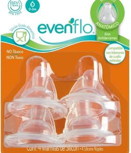 Mamila anatomica recien nacido micro air vents recien nacido 4pk