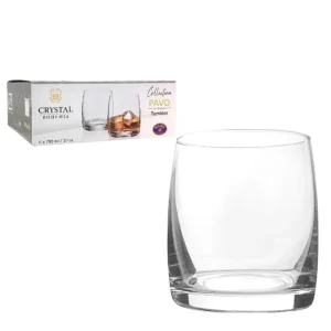 Set de 6 vasos cortos 290 ml