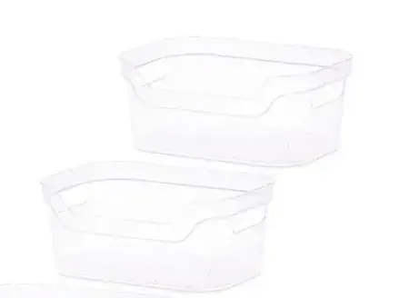 Set de 2 cajas organizadoras