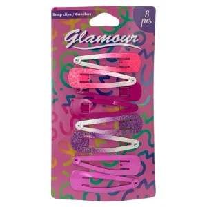 Gancho para cabello 8  piezas