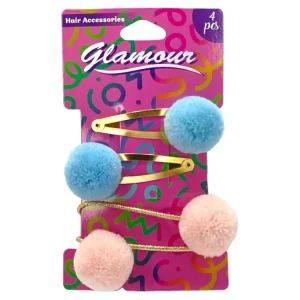 Ganchos para cabello 4  piezas