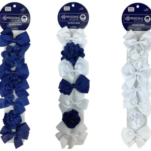 Lazo para cabello 7 piezas