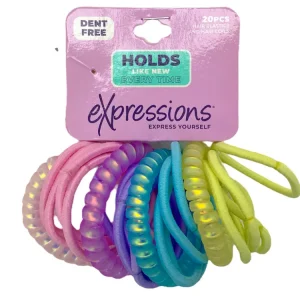 Ligas para cabello 20 piezas