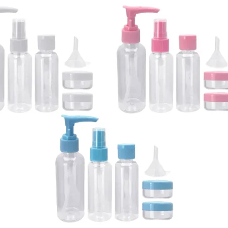 Kit de botellas para viaje