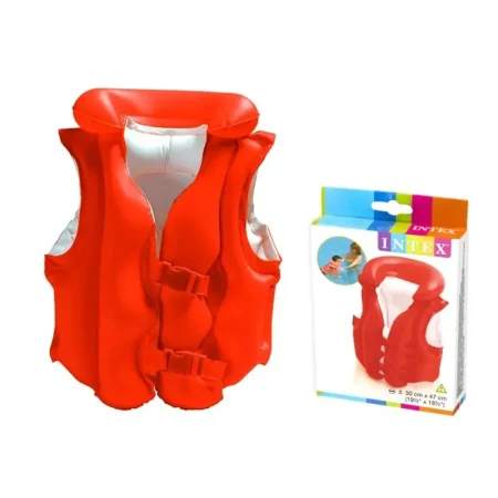 Flotador inflable dise?o chaleco 49,5 x 47 cm