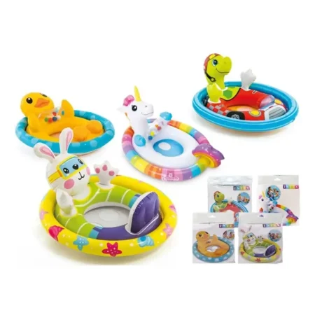 Flotador inflable 71 x 58 colores surtidos